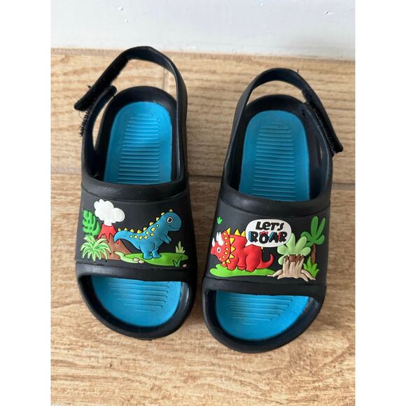 Toddler Boy 3-Pair Shoe Bundle: Dress Shoes, Clogs and Sandals, Size 7/8 - Picture 4 of 8